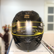 mũ bảo hiểm royal roc m137 đen bóng (4)